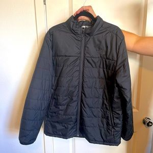 Black North Face Jacket, packable down , XL , MENS